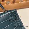 Hermes kelly20 epsom19cm Silver Hardware 1Q/Rose Confetti Silver Hardware Full Handmade kellymini-095