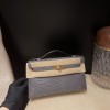 Lizardkelly pochette  84 Gris Fonce